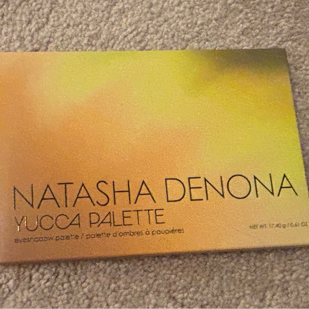 Natasha Denona Yucca Palette with Warm Tones